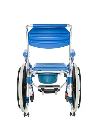 Römer R403 Mavi Büyük Tekerlekli Banyo Tuvalet Sandalyesi