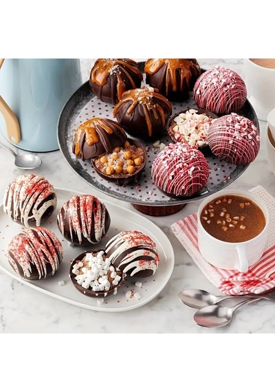 15'li Yarım Küre Muffin, Çikolata, Kek Kalıbı, Silikon 3,8cm Kırmızı