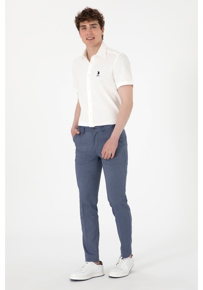 U.s. Polo Assn. Erkek Lacivert Pantolon Kanvas-chino 50299990-vr033 Lacivert
