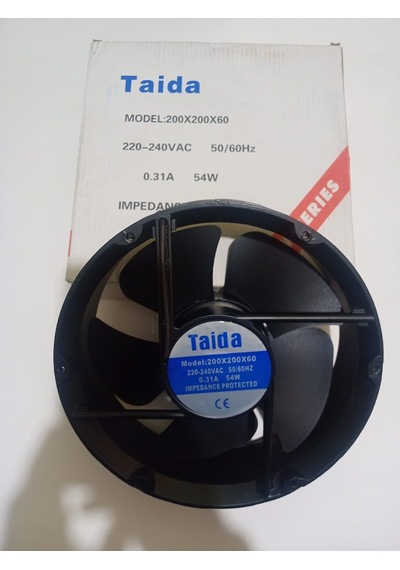 Taida Yuvarlak Fan 220 V Ac 200x200x60