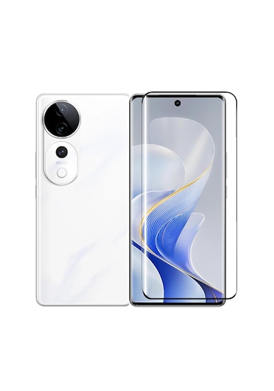 Vivo V40 5g 3d Tam Kaplar Kavisli Ekran Koruma-al3282