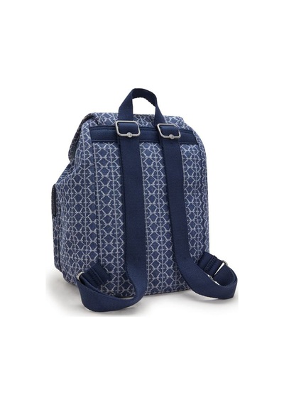 Kipling Kıplıng Anto S Küçük Boy Sırt Çantası Lacivert Sıgnature Denım Lacivert