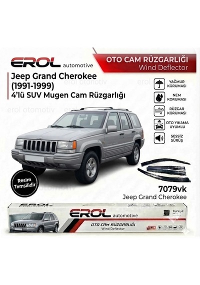 Jeep Grand Cherokee 1991-1999 4'lü Suv Mugen Cam Rüzgarlığı