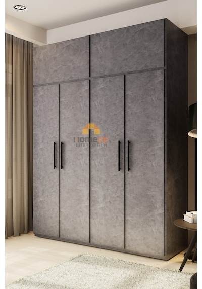 Yapışkanlı Kaplama Folyo 120 Cm Beton Gri Renk Mobilya, Duvar Ve Kapı İçin St674 - St674 120 X 100 Cm