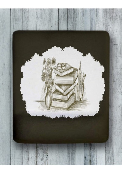 Kitaplar Bilek Destekli Mouse Pad Mousepad