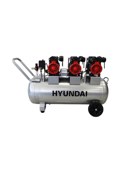 Hyundai HM3100S 6 HP Sessiz Ve Yağsız Hava Kompresörü 100 L