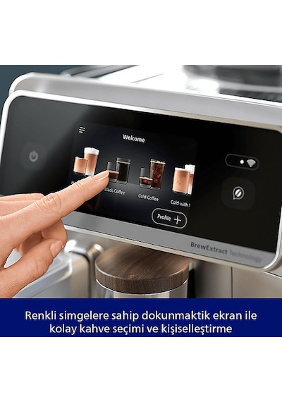 Philips 8000 Serisi EP8757/20 Lattego Pro Cafe Aromis Esspresso Kahve Makinesi