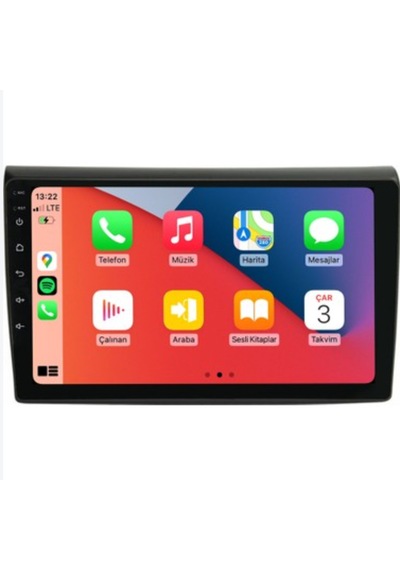 Foxus Fiat Bravo 2006+ 4gb Ram 64gb Hafıza Android Dokunmatik Ekran Oto Teyp - Carplay Wifi Gps Bluetooth Kamera Destekli Oem Netflix