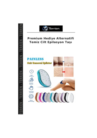 Premium Hediye Alternatifi Temiz Cilt Epilasyon Taşı