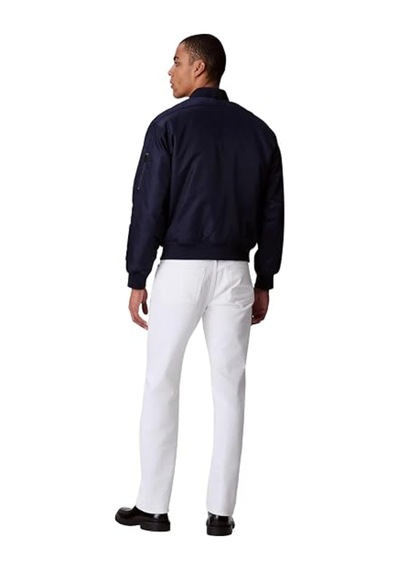 Calvin Klein Stndrd Strght Chalk, Asn Beyaz Erkek Kot Pantolon