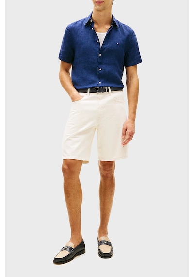 Tommy Hilfiger % 100 Keten Regular Fit Kısa Kollu Gömlek Erkek Gömlek Mw0mw41531 Dcc Lacivert Tommy Hilfiger % 100 Keten Regular Fit Kısa Kollu Gömlek Erkek Gömlek Mw0mw41531 Dcc Lacivert
