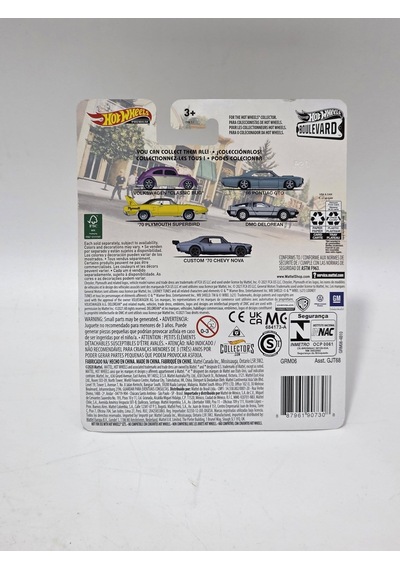 Hot Wheels Premium Boulevard '70 Plymouth Superbird Sarı