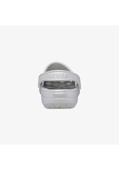 Crocs Classic Glitter Kadın Gri Terlik Düz 205942 Gri