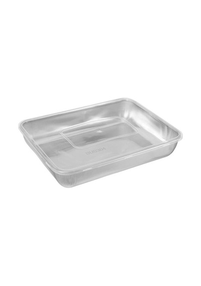 Mey İthalat Çok Amaçlı Paslanmaz Çelik Fırın Ve Saklama Kabı 25x20x5 Cm Diğer