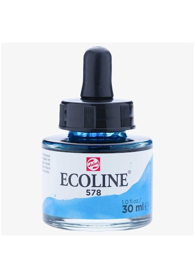 Talens Ecolıne 30ml 578 Sky Blue Cyan 11255781