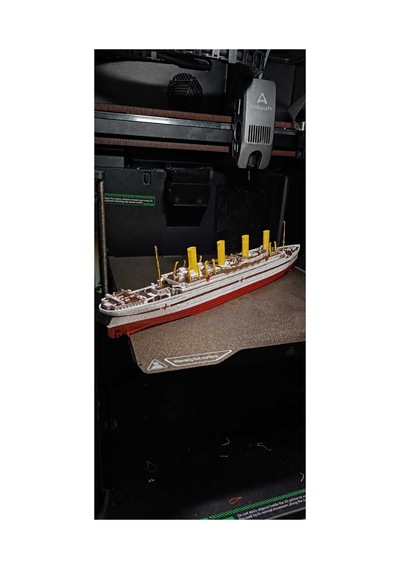 Hmhs Britannic 3d Gemi Maketi Detaylı Hastane Gemisi Koleksiyon Modeli