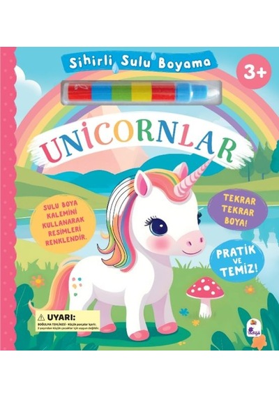 Sihirli Sulu Boyama - Unicornlar
