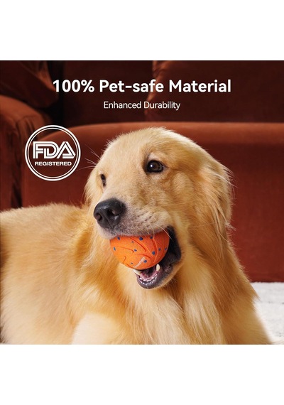 Cheerble Akıllı İnteraktif Köpek Oyuncağı, Turuncu 7 X 7 X 7 Cm