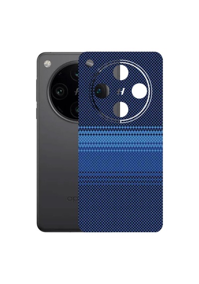 Kapps Oppo Find X8 Pro İle Uyumlu Rainbow Serisi Premium Arka Kapak Kaplama Kenarlar Yoktur