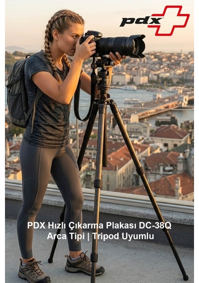 Pdx Hızlı Çıkarma Plakası Dc-38q Arca Tipi Tripod Uyumlu