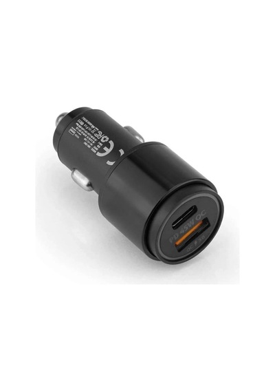 45w Pd Usb Oto Şarj Kafa Şarj Çakmaklık Adaptörü, Usb-c Ve Usb-a Çıkışlı, İphone Ve Android Uyumlu