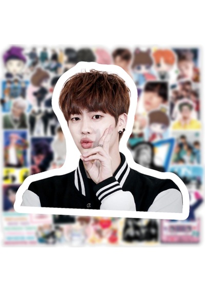 Bts Yıldız Çocuklar Macbook Notebook Tablet Telefon Ajanda Laptop Defter Sticker Seti Diğer