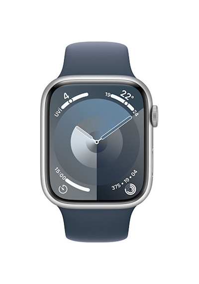 Apple Watch Series 9 GPS 45 MM Alüminyum Kasa Spor Kordon M/L Akıllı Saat (Apple Türkiye Garantili)