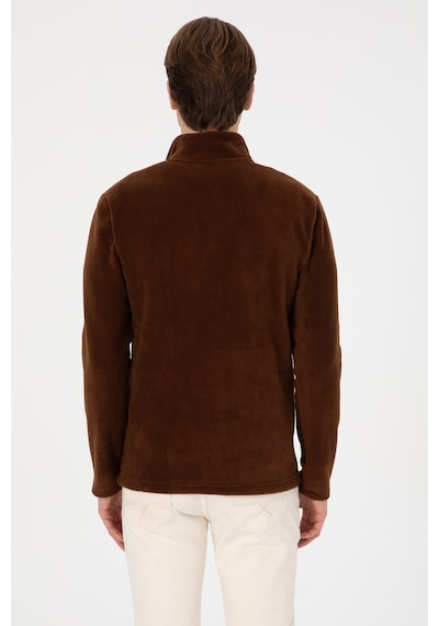 U.s. Polo Assn. Erkek Kahverengi Sweatshirt 50315925-vr029 Kahverengı