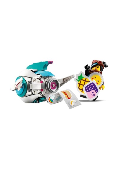 LEGO® Movie 70830 Sweet Mayhem's Systar Starship! 502 Parça