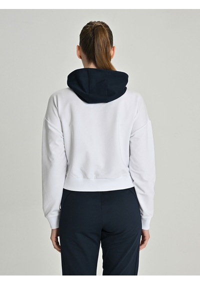 Fenerbahçe Tribün Beyaz Kadın Sweatshirt