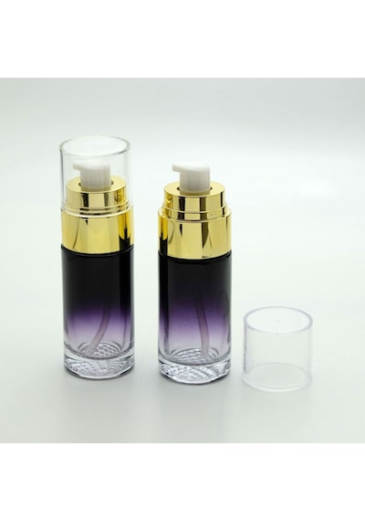 Boş Losyon Ve Parfüm Şişesi 40 Ml 5 Adet Siyah Boş Şişe