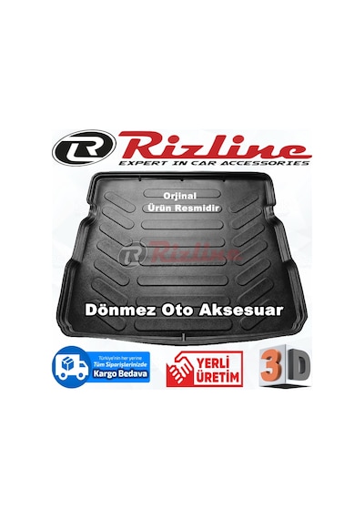 Dacia Duster 4X4 3D Bagaj Havuzu Paspası 2018 Sonrası Rizline N11.4804