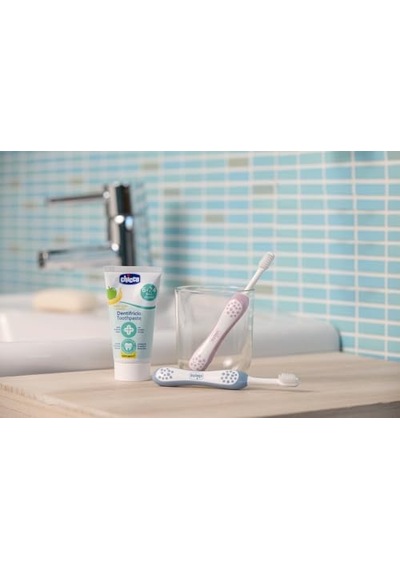 Ayrex Chicco Diş Fırçası, 6-36 Ay, Mavi