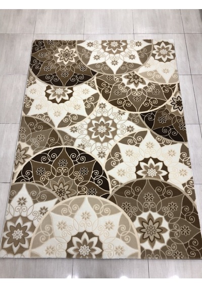 Flora Halı Lavin 0018 A 165X230 Krem Kahve 4 M2 Halı !