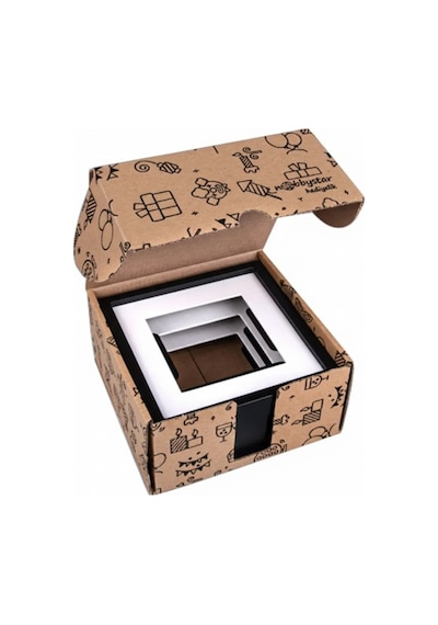 Efeg Decor Sök-tak Siyah 21x21 Cm Fotoğraf Çerçevesi - 3'lü Paket Pvc Li Yapışkanlı