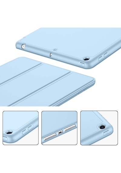 Apple Uyumlu iPad 9. Nesil 10.2" 2021 Kılıf Kalem Bölmeli Smart Case A26