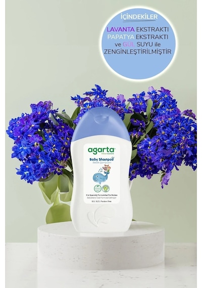 Agarta Doğal Erkek Bebek Çocuk Şampuanı Saç Ve Vücut 400 Ml Normal