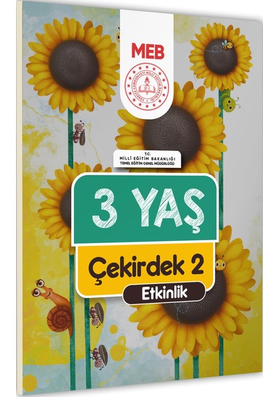 3 Yaş Okul Öncesi Meb Etkinlik Kitabı 2 Li Set Çekirdek Eğlenceli