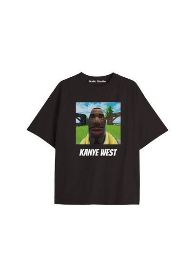 Kalic Studio Kanye West - T-shirt Siyahget77