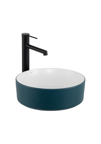 Lena E-W5002YB Tezgahüstü Lavabo Yeşil