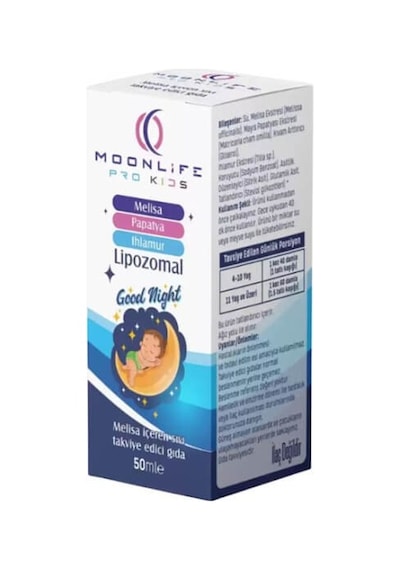 Moonlife Kids Good Night Damla Lipozomal Melisa Papatya Ihlamur 5