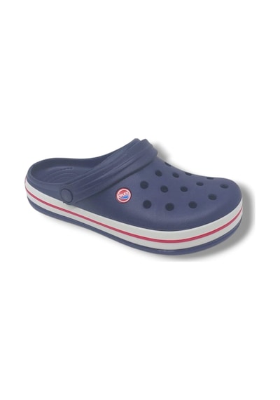 Zerhan Cflex 145 Unisex Lacivert Kırmızı Beyaz Sabo Terlik Sandalet Lacivert