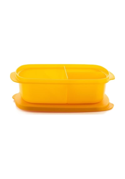 Tupperware Micro Bölmeli Kap 1 L Papaya Tupperware Micro Bölmeli Kap 1 L Papaya