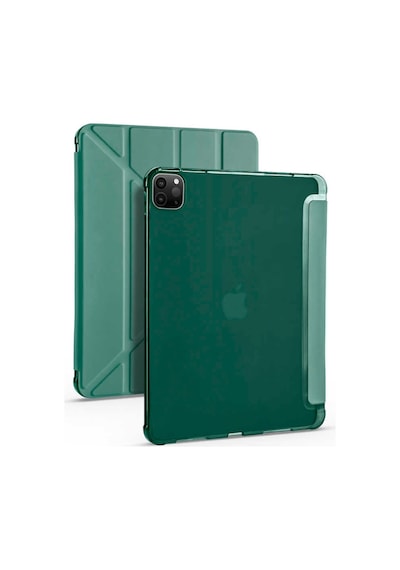 Apple Uyumlu iPad Pro 12.9 2021 Kılıf (5.Nesil) Kalem Bölmeli Smart With