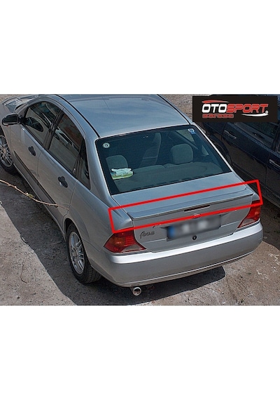 Ford Focus 1 Sedan Anatomik Spoyler Fiberglass Boyasız