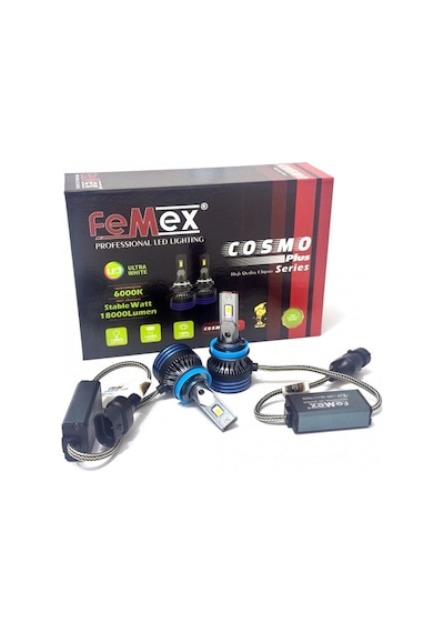 Femex Bmw 1 Serisi E87 2004-2013 Sis Far Led Ampul H11 Cosmo Plus
