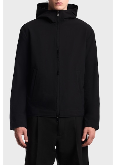Emporio Armani Kaz Tüyü Dolgulu Kapüşonlu Ceket Erkek Ceket Em006752 Af28011 Uc001 Siyah