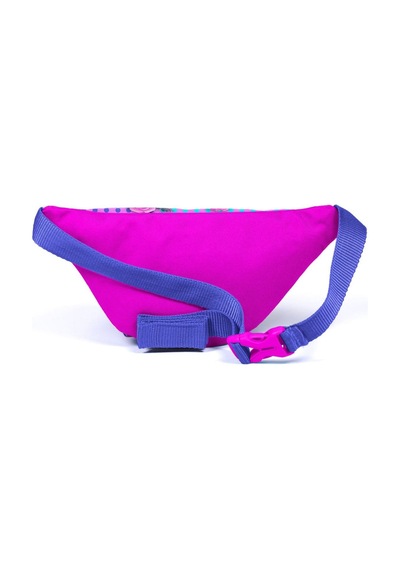 Coral High Pembe Köpek Baskılı Kız Çocuk Bel Çantası Çok Renkli