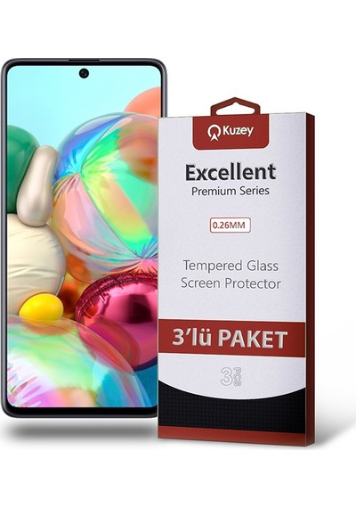 Samsung Uyumlu Galaxy A71 Ekran Koruyucu Cam 3 Adet (533984992) 20 Tl Fark Ile Apple  iPhone Hızlı Şarj Kablosu