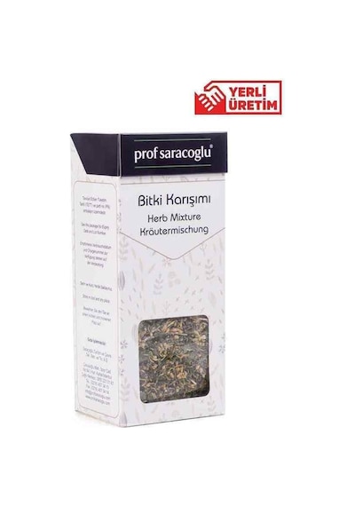 Prof Saracoglu Adaçayı Yabani Kekik Kırkkilit Doğal Bitki Karışımı Çay 40 G